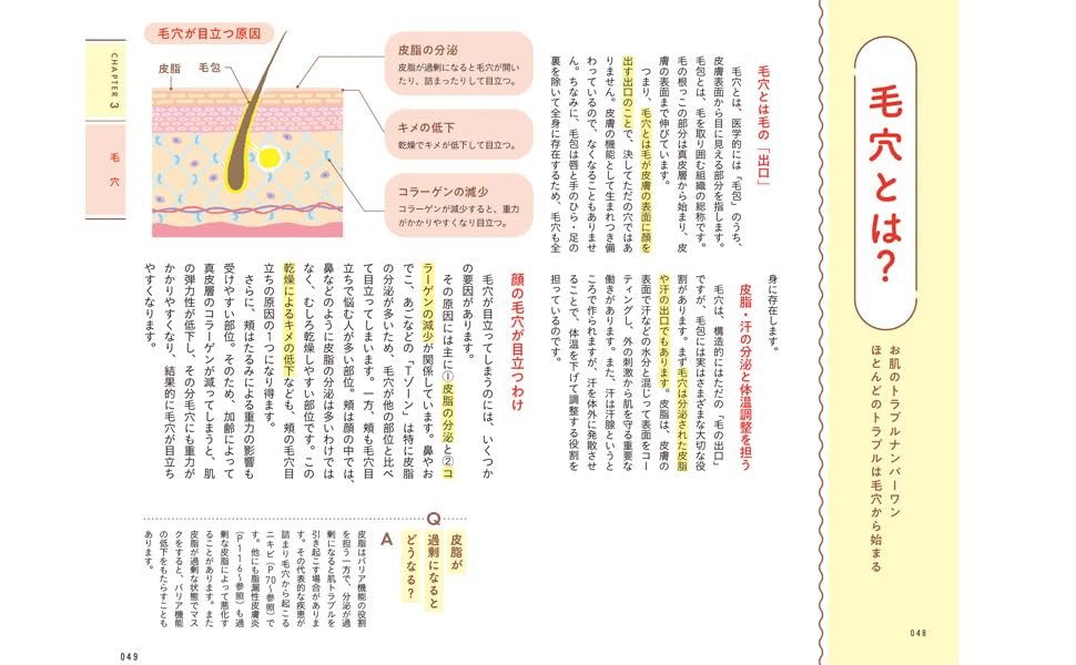 肌トラブルが起こるメカニズムを解説